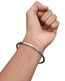 Stainless Steel Kara Sikh Bangle Singh Kaur Lines Kada Punjabi Bracelet Y13R New