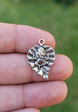 Ganesh pendant hindu power silver gold plated evil eye protection shield k52 new