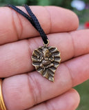 Ganesh pendant hindu power silver gold plated evil eye protection shield k52 new
