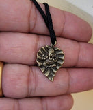 Ganesh pendant hindu power silver gold plated evil eye protection shield k52 new