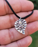 Ganesh pendant hindu power silver gold plated evil eye protection shield k52 new