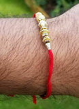 Hindu red thread evil eye protection stunning bracelet luck talisman amulet fg12