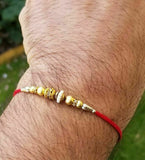 Hindu red thread evil eye protection stunning bracelet luck talisman amulet fg11