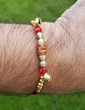 Hindu red thread evil eye protection stunning bracelet luck talisman amulet fg13