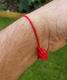 Hindu red thread evil eye protection stunning bracelet luck talisman amulet fg11