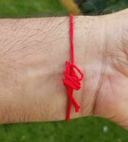 Hindu red thread evil eye protection stunning bracelet luck talisman amulet fg11