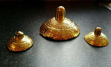 Punjabi folk cultural gidha girls small saggi full gold look traditional design