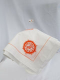 Sikh hindu kaur singh orange hari har bandana head wrap gear rumal handkerchief