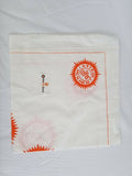 Sikh hindu kaur singh orange hari har bandana head wrap gear rumal handkerchief