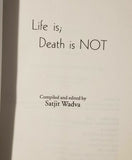 Life is death is not by satjit wadva osho khushwant singh sikh book english b52