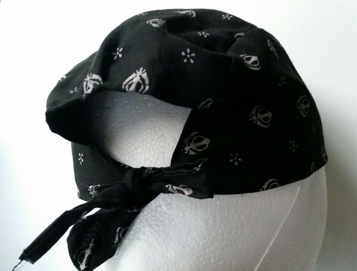 Turbante Sikh Patka (Pathka) Nero In Jeans Con Simbolo Khanda – OnlineSikhStore, India - Foto 2