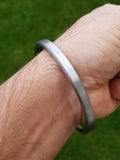 Sarbloh Kara pure iron sikh kaur flat kada singh khalsatraditional 5ks bangle v1