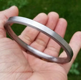 Sarbloh Kara pure iron sikh kaur flat kada singh khalsatraditional 5ks bangle v1