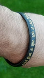 Sikh kara black sarbloh nanak niva jo challe words bangle singh kaur kada bb13