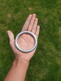 Sarbloh Iron Kara Sikh Bangle Singh Kaur Khalsa Edged Design Thick Kada CC32 NEW