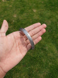 Sarbloh Iron Kara Sikh Bangle Singh Kaur Khalsa Edged Design Thick Kada CC32 NEW