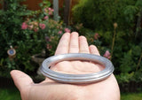 Sarbloh Iron Kara Sikh Bangle Singh Kaur Khalsa Edged Design Thick Kada CC32 NEW