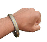 Sarbloh Iron Kara Smooth Round Engraved Sikh Kada Singh Kaur Khalsa Bangle S23K Handmade Karra design