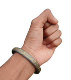 Sarbloh Iron Kara Smooth Round Engraved Sikh Kada Singh Kaur Khalsa Bangle S23K Handmade Karra design