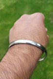Sarbloh Kara Sikh Kada Kakaar Iron Smooth Karha Singh Warrior Loha Bangle EE17R