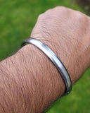 Sarbloh Kara Sikh Kada Kakaar Iron Smooth Karha Singh Warrior Loha Bangle EE17R