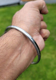 Sarbloh Kara Sikh Kada Kakaar Iron Smooth Karha Singh Kids Size Loha Bangle EE18R