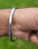 Sarbloh Kara Sikh Kada Kakaar Iron Smooth Karha Singh Kids Size Loha Bangle EE18R