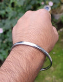 Sarbloh Kara Sikh Kada Kakaar Iron Smooth Karha Singh Kids Size Loha Bangle EE18R