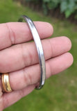 Sarbloh Kara Sikh Kada Kakaar Iron Smooth Karha Singh Kids Size Loha Bangle EE18R