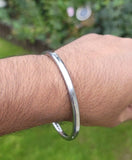 Sarbloh Kara Sikh Kada Kakaar Iron Smooth Karha Singh Kids Size Loha Bangle EE18R