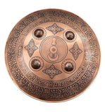 Sikh Dhall Handmade Sikhism Words Engraved Guru Hargobind Shield WOW Gatka New