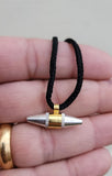 Punjabi Evil protection amulet Taviz Taweet locket pendant black thread PP5G