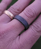 Horse shoe shani ring protection saturn plain challa iron chala astrology eee4