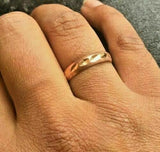 Evil Eye Protection Amulet Pure Copper Punjabi Hindu Sikh Ring Cut Design Challa