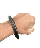 Sarbloh Kara Black Bangle Pure Iron Sikh Dori Kada Heavy Singh Kaur Khalsa OF2R
