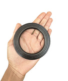 Sarbloh Kara Black Bangle Pure Iron Sikh Dori Kada Heavy Singh Kaur Khalsa OF2R