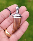 Sheesham Wood Kirpan Sarbloh Mini Siri Sahib Necklace Sikh Kakar Singh Khalsa OO