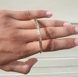 Sikh Kids Kara Stainless Steel Brass Edge Lines Bangle Singh Kaur Kada Y4 New