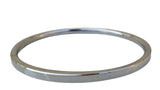 Stainless Steel Kara Singh Kaur Bangle Khalsa Punjabi Smooth Flat Thin Kada Y12G Sikh Sikhism Unisex Bracelet Kakaar 5ks New Design