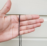 Black or Red Sikh beard knot Dori Nazar Shield Kala Lal Dhaga Evil Eye Pooja 15m