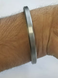 SARBLOH Pure Iron Sikh Kaur Flat Kada Singh KhalsaTraditional 5Ks Kara Bangle F4