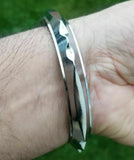 Sarbloh Iron Teeth Design Heavy Sikh Singh Kaur Khalsa Taksali Kara Bangle G10