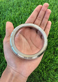 Sikh Kara Stainless Steel Thick Bracelet Brass Smooth Kada Singh Kaur Khalsa Kakaar Punjabi Sikhism Bangle Karra One Edge DD54