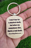 Sant Jarnail Singh Ji Bhindranwale Words Key Ring Punjabi Panjab Keychain P2 New