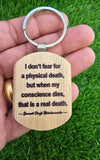 Sant Jarnail Singh Ji Bhindranwale Words Key Ring Punjabi Panjab Keychain P2 New