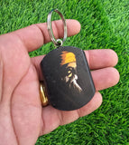 Guru Nanak Onkar Baba Deep Singh Ji Key Ring Punjabi Alphabet Panjab Keychain P1