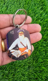 Guru Nanak Onkar Baba Deep Singh Ji Key Ring Punjabi Alphabet Panjab Keychain P1