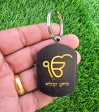Guru Nanak Onkar Baba Deep Singh Ji Key Ring Punjabi Alphabet Panjab Keychain P1
