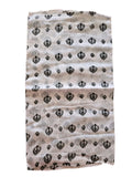 Sikh Punjabi Kaur Dupatta Khanda Print Chunni Singh Parna Gamcha Saropa Hajooria