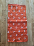 Sikh Punjabi Kaur Dupatta Khanda Print Chunni Singh Parna Gamcha Saropa Hajooria